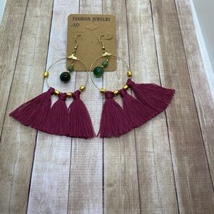 Tassel earrings NWT 3 for $20